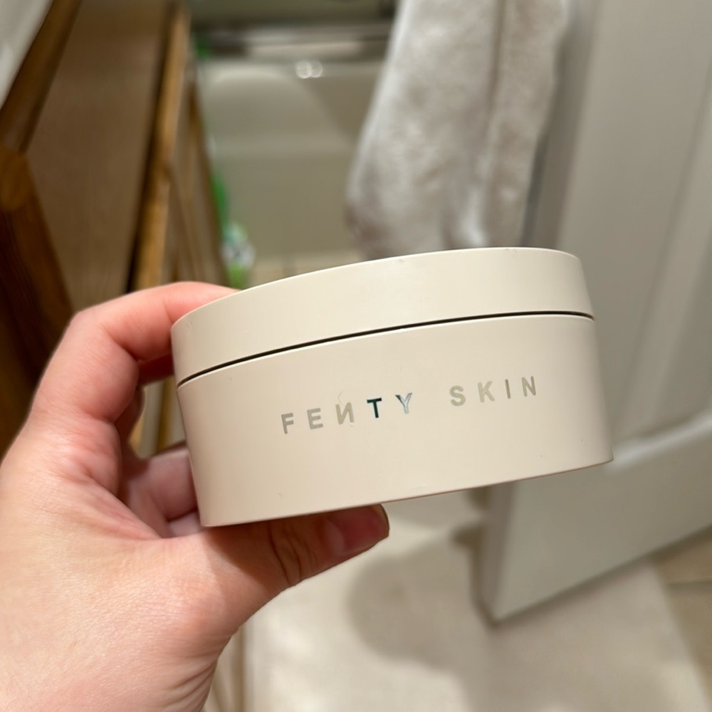 Fenty shimmering whipped body cream in butta drop